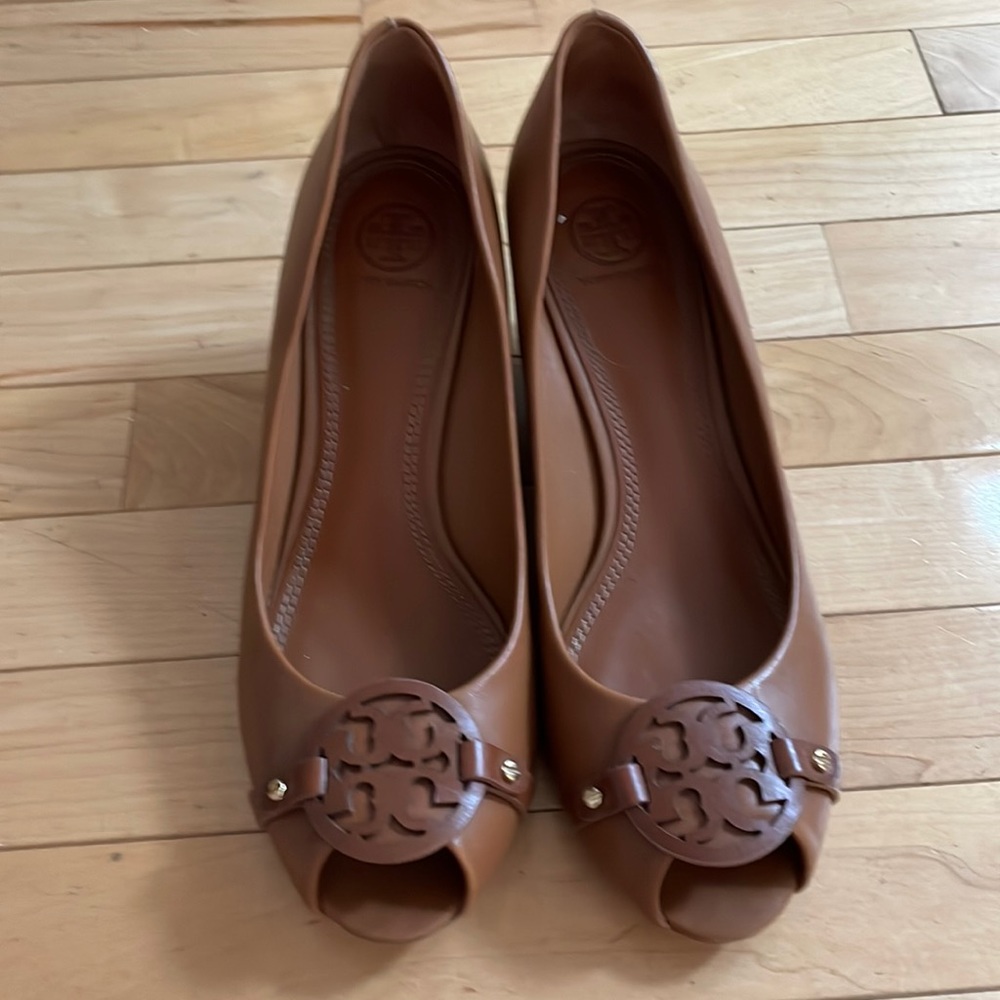 Tory Burch open toe wedge